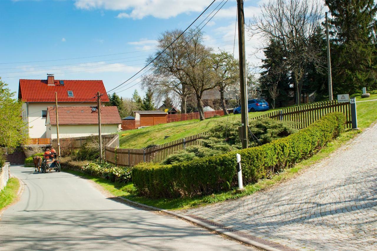 Dreiseitenhof Ferienwohnung Kuenzel Тарандт Экстерьер фото