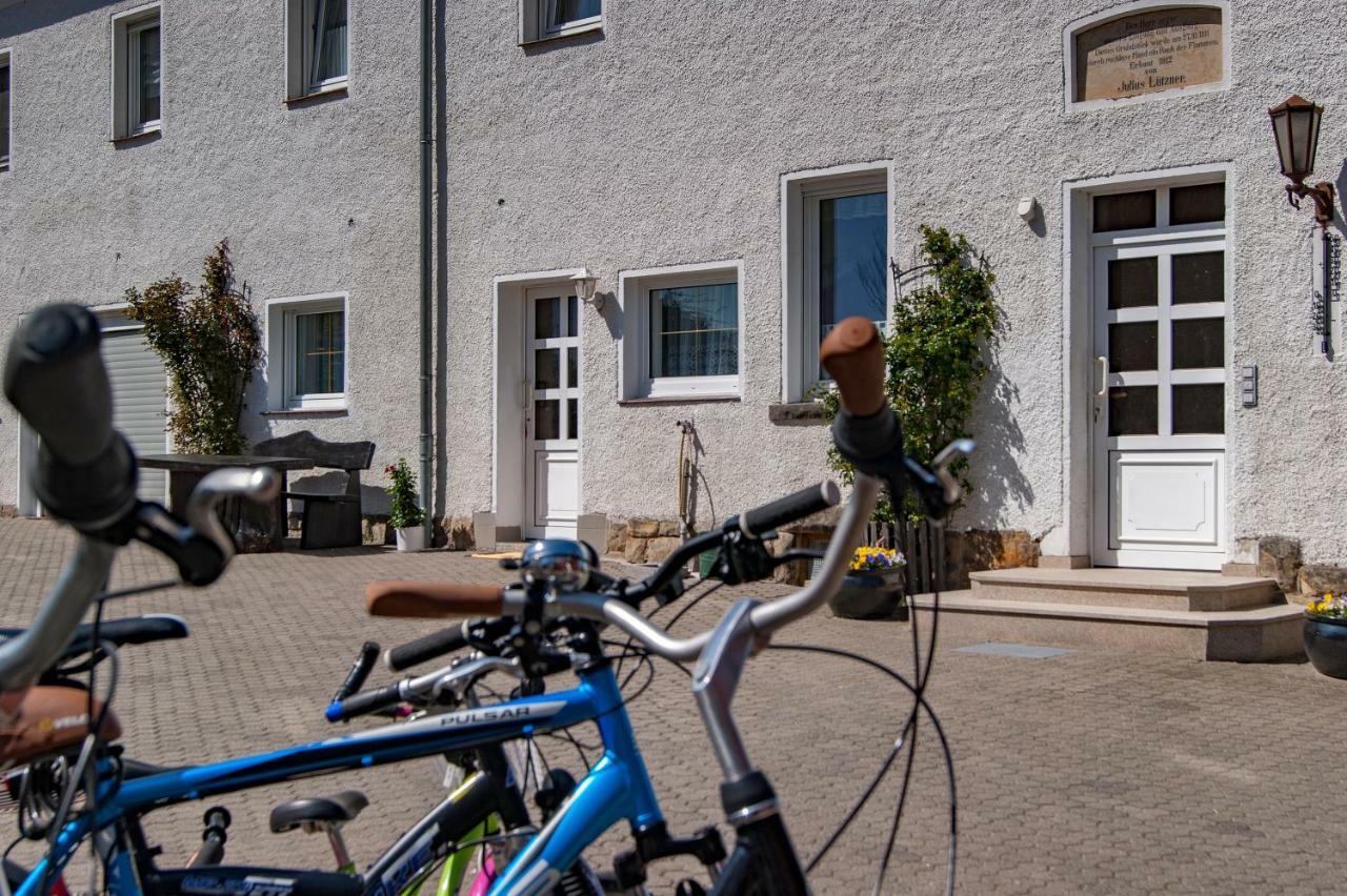 Dreiseitenhof Ferienwohnung Kuenzel Тарандт Экстерьер фото